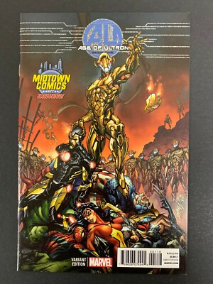 Age of Ultron ハードカバー Avengers アメコミ AGE OF ULTRON #1 *HIGH GRADE!* (MARVEL, 2013) CAMPBELL VARIANT