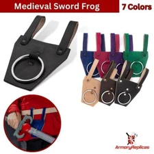 RINGLEADER UNIVERSAL RING AXE SWORD FROG | GENUINE LEATHER COSTUME HOLSTER PROP