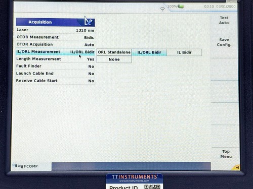 Viavi JDSU MTS 6000A V2 + 8126C SM OTDR 1310/1550nm 47 dB FCOMP IL ORL Bi-Direc - Picture 21 of 22