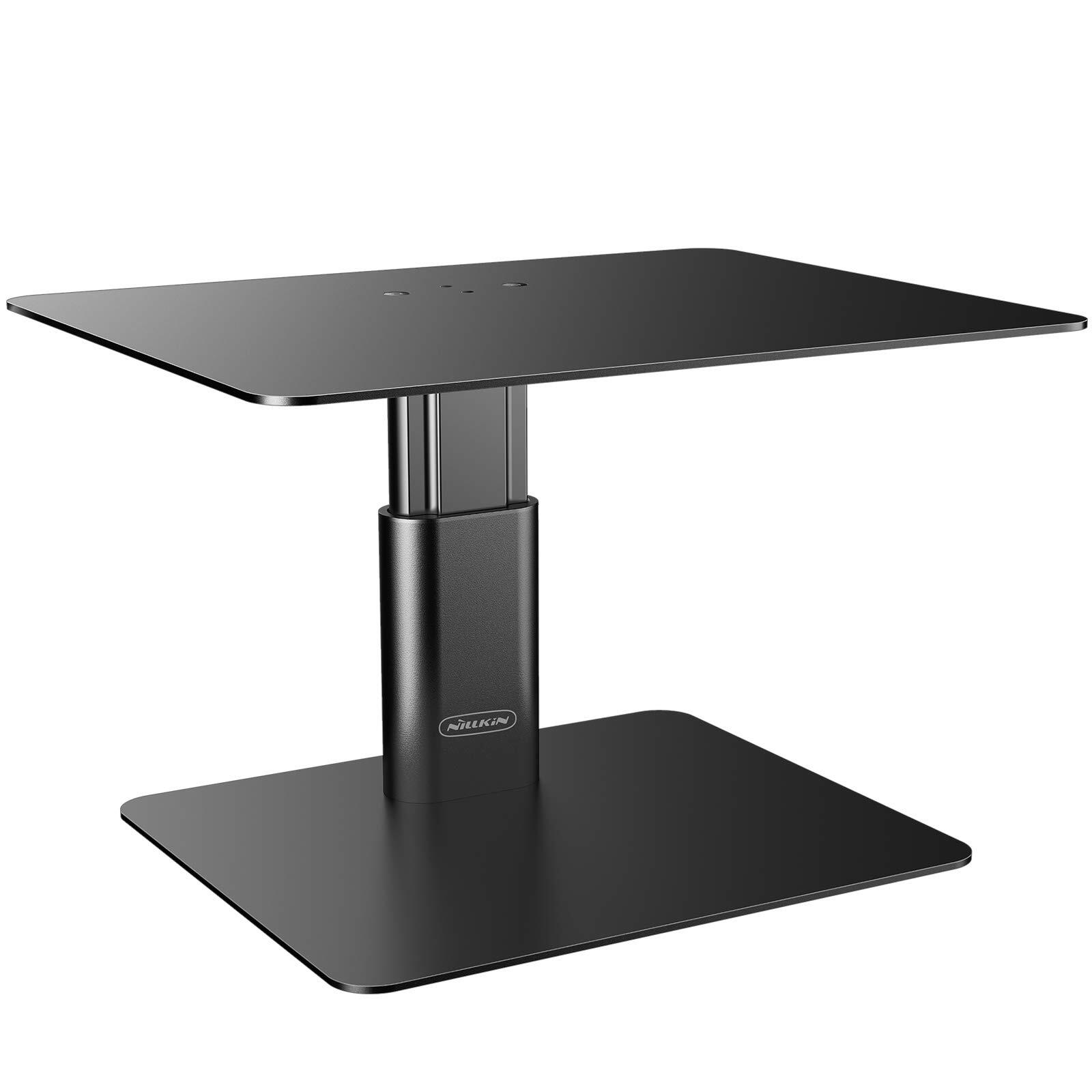 Monitor Stand Riser for Desk Adjustable Height Computer Ergonomic Aluminum-image