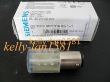 1pcs NEW Siemens Signal LED Light with BA 15D Lamp Post use 24V Blue 8WD4428-6XF