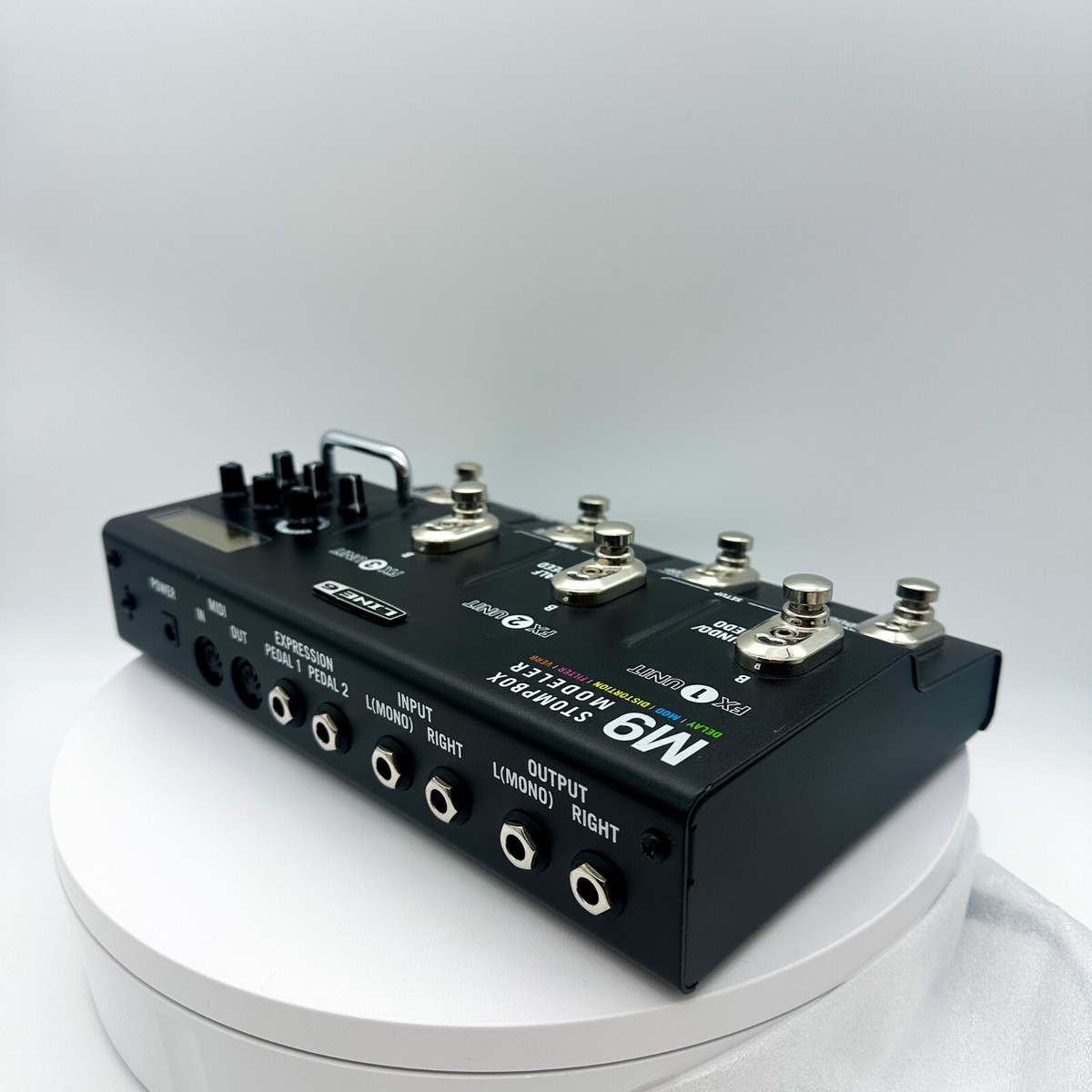Line6 M9 Stomp box Modeler multi effects Complete Accessories Good