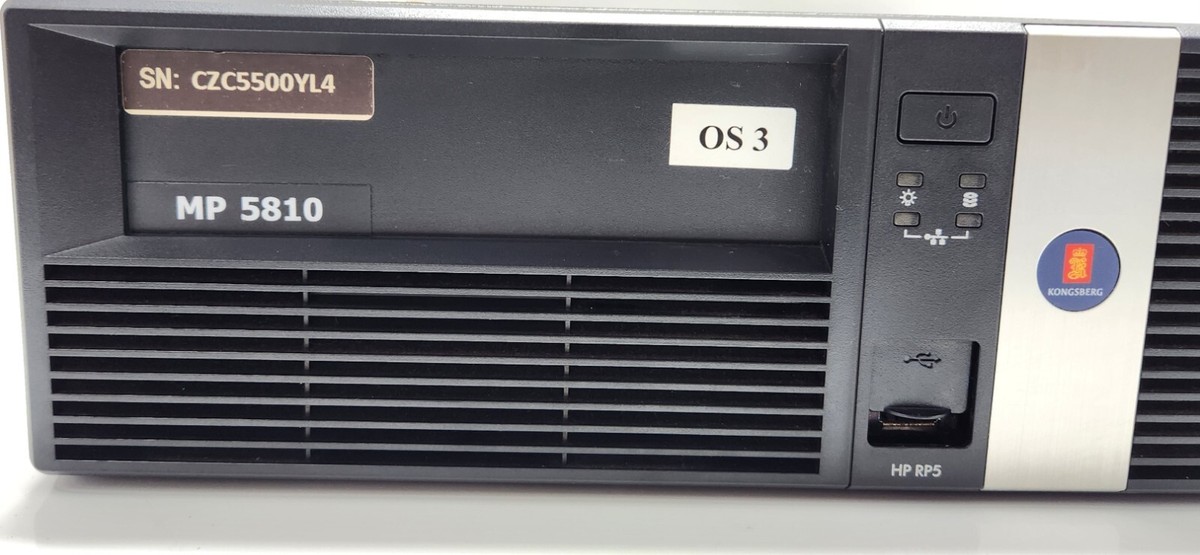 KONGSBERG MP 5810 HP RP5 RETAIL SYSTEM TPC-F056-SF E5E31EP#ABN | eBay