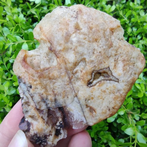 41G losa mineral natural sin pulir flor de cerezo ágata forma libre 4844 - Imagen 11 de 12