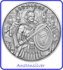 Legendary Warriors - Leonidas - 1 oz .999 BU Silver 🍒Encapsulated🍒