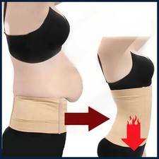 2 IN 1 Postpartum Belly Recovery Bands Body Shaper Waist Trainer Tummy Tuck Belt