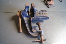 Vintage Clamp On Bench Vice
