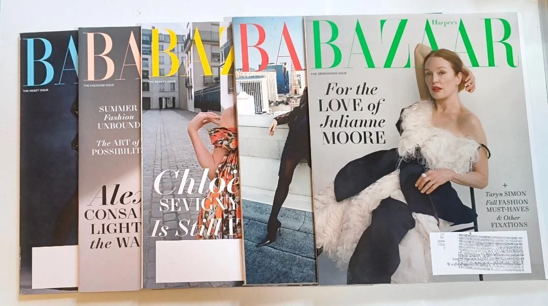 25+ Fashion Magazines in English Harper's Bazaar for sale