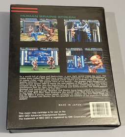 Robo Army Neo Geo AES Dog Tag No Manual