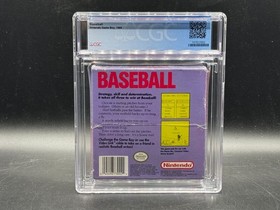 Baseball Nintendo Game Boy Green Screenshots Sealed New CGC 8.5 A+ Graded