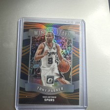 2023-24 Panini Donruss Optic - Winner Stays Tony Parker #15 Orange Prizm /39