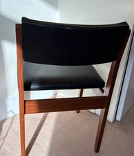 antique wooden chair with arms OLD