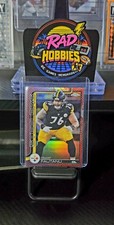 2025 Topps Chrome Football TROY FAUTANU Leather Refractor #256 Steelers NFL 🏈