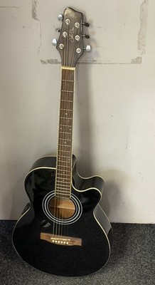 John Doe Handgefertigte Gitarre SA40MJCFI-BK Halbakustikgitarre