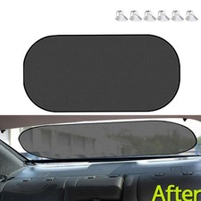 Car Rear Window Sunshade Sun Shade Cover Visor Mesh Shield Windshield Uv Block