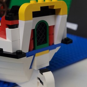 LEGO Armada Flagship 6280 Bow Hull Stern (240 Pieces Total) (1996) Legos VTG 