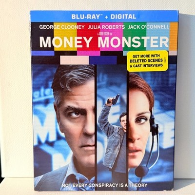 Money Monster 2016 Blu-ray R Thriller George Clooney Julia Roberts Jodie Foster