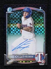 2025 Bowman Chrome Prospect Black X-Fractor 2/10 Cody Freeman #CPA-CFR Auto yl0