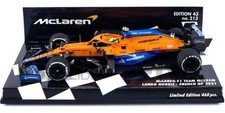 McLaren MCL35M Lando Norris F1 Team French GP 2021 1:43 Scale Model Car