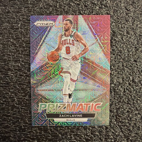 2022-23 Panini Prizm Zach Lavine Prizmatic Mojo Prizm /25 Bulls #6