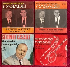 45 giri 4 dischi SECONDO CASADEI