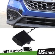 Black Front Bumper Tow Hook Hole Eye Cover Cap For Subaru Wrx Vb 2022 2023 2024