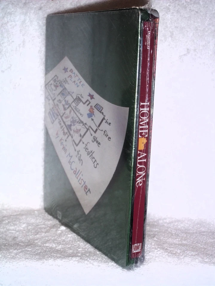 Home Alone (4K/Blu-ray, 2020 STEELBOOK) Macaulay Culkin christmas classic comedy Foto 2 de 4