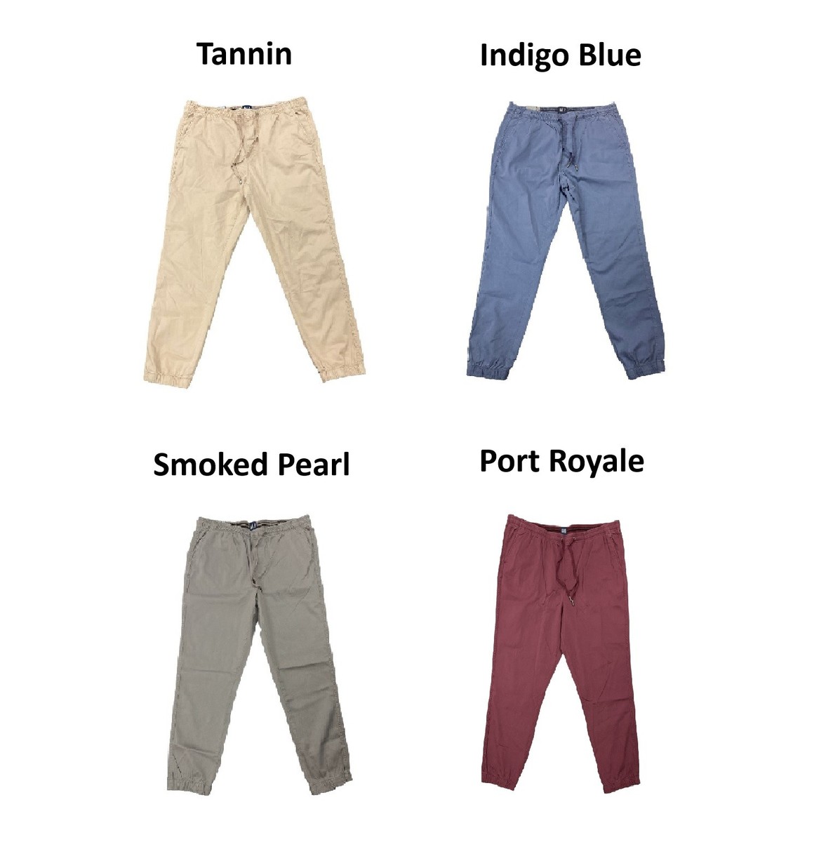 GAP Men's Elastic Ankle Drawstring Waist Long Pants | eBay