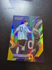 2023 Fansmall Argentina soccer Goat Gold prizm /7-Lionel Messi #15
