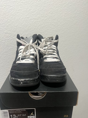 Jordan 5 Black Reimagined Sneakers Size 13