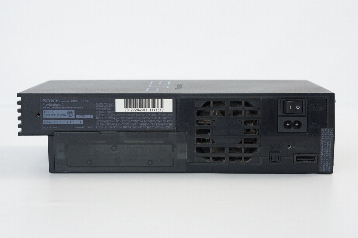 PS2 Console System SCPH-50000 NB Only for NTSC-J Midnight Black