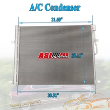 A/C Condenser with Receiver Drier Fits 2018~21 Chevrolet Traverse Buick Enclave