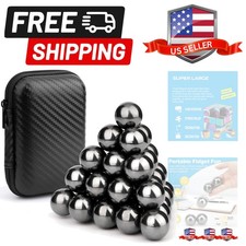 Jumbo Fidgets Science Kit Neat Magnets Blocks Hematite Magnetic Magnets Ring ...