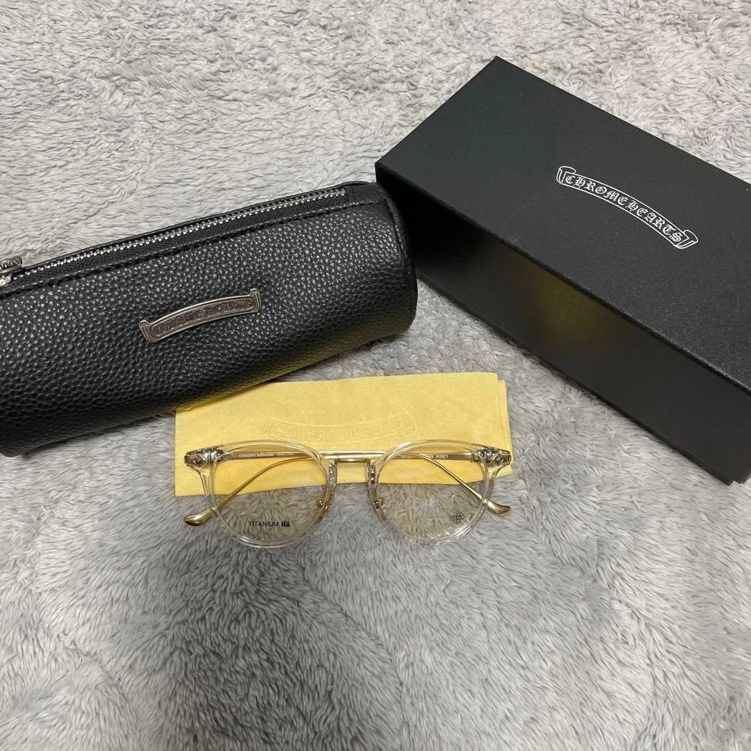 Chrome Hearts Clear Lens Glasses sunglasses Fashion Accessories Eyewear j100