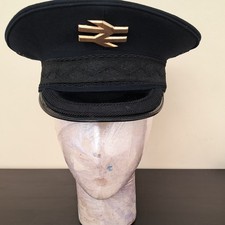 SUPERB OLD BRITISH RAILWAYS GUARDS/INSPECTORS CAP sz 7.1/4 59cm