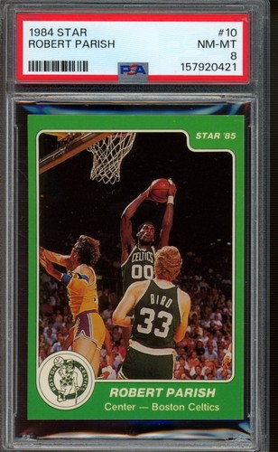 Robert Parish #10 1984 Star card