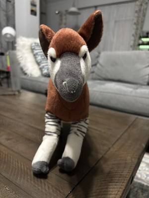 Wild Republic Bronx Zoo Giraffe Okapi Stuffed Animal Plush Toy Souvenir Keepsake