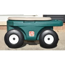 Vintage Step 2 Multi Purpose Garden Hopper Utility Wagon Seat 1225!!!