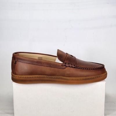 Size 9 - Luca Terra Penny Loafer - Ravine Leather / Gum - Mens