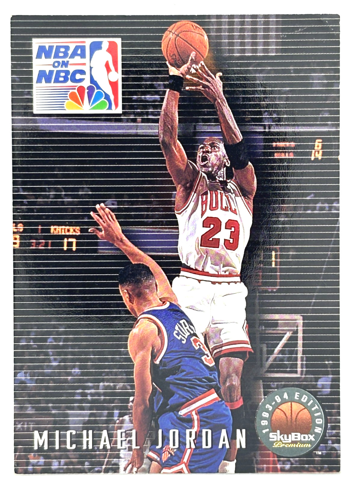 1993-94 Skybox Premium NBA on NBC - Michael Jordan #14