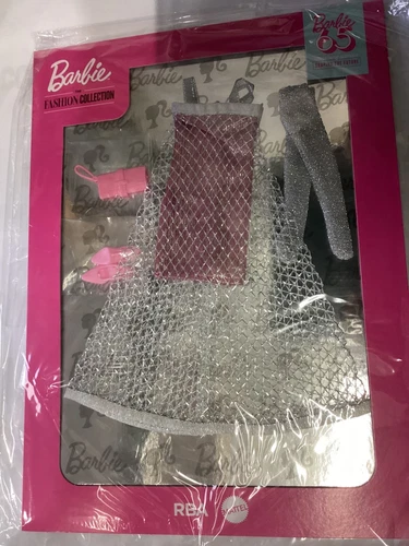 Barbie Fashion Collection Silver Cage Dress 65th Anniversary