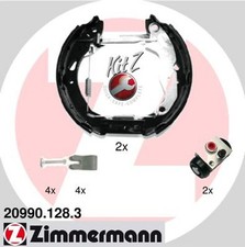ZIMMERMANN Bremsbackensatz KIT Z 20990.128.3 für FORD CB1 CCN FIESTA 6 Van LPG