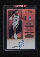 2017-18 Panini Contenders Rookie The Finals Ticket 34/49 Dillon Brooks Auto 9w4