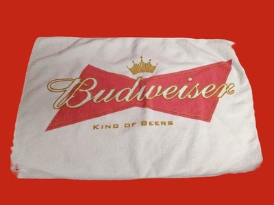Budweiser King Of Beers Used Golf Towel Missing Hook