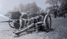 WWI American Artillery Crew in Action