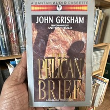Bantam Audio John Grisham The Pelican Brief Anthony Heald Abridged Cassette