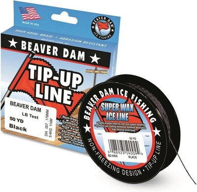 BDSWX4050 TipUp Braided Fishing Line Ice Braid 40 LB Test Super Strong