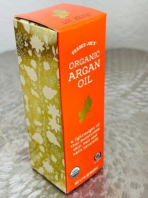 Trader Joe's Organic Argan Oil -100% Pure Cold-Pressed Moroccan