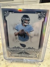 2025 Nations Treasures Cam Ward /35 RC. Titans 1st Overall Pick In Draft.