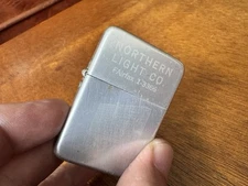 Vintage Park Sherman Storm King Lighter Northern Light Co. FAirfax 1^3366